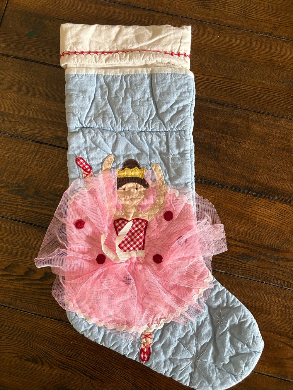 Pottery Barn Ballerina Stocking